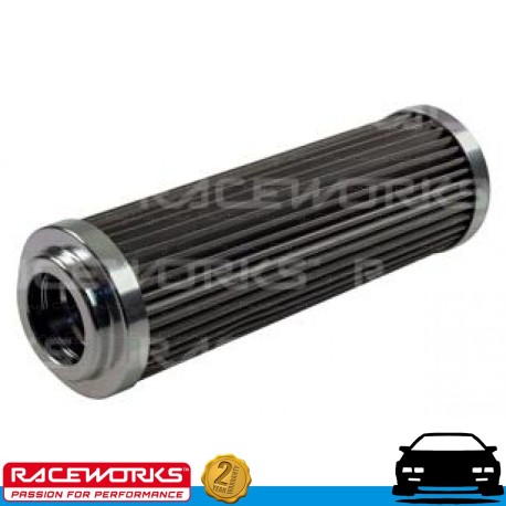 RACEWORKS 10 Micron Fuel Filter Element Long