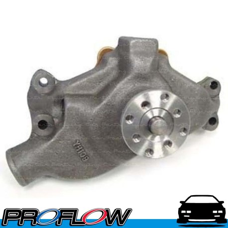 PROFLOW Water Pump Cast Iron Chevrolet Small Block V8 307 327 350 400 Short