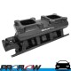 PROFLOW SuperMax Intake Manifold Tunnel Ram Fabricated Dual Carburetted SB Ford 289-302W Black