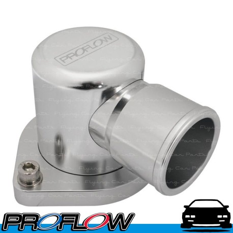 PROFLOW Chevrolet GM LS1 LS2 Thermostat Housing Holden Commodore 90 Deg Silver