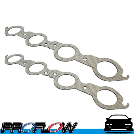 PROFLOW Exhaust Manifold Header Gasket Chevrolet Gen III LS1 Pair