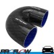 PROFLOW Silicone Hose Elbow Black 180 Degree 2.5"