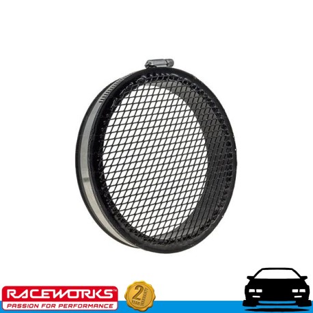 RACEWORKS Turbo Protector Screen Intake Air Filter Cover Guard Mesh 6"