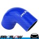 PROFLOW Silicone Hose Reducer Elbow Blue 90 Degree 2" 2.5"