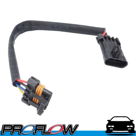 PROFLOW Holden GM LS1 V8 Oxygen O2 Sensor Wiring Extension Flat Plug