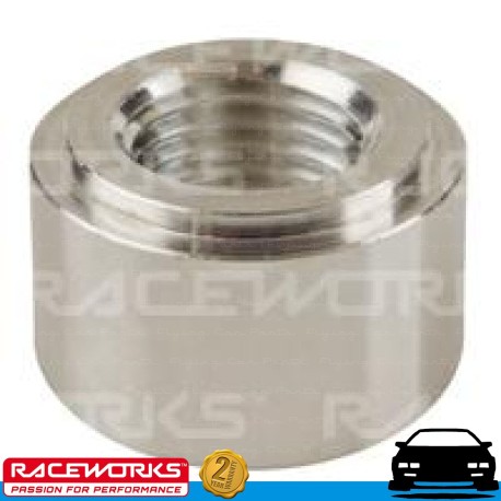 RACEWORKS Weld Fitting M14x1.5 Stainless Steel Fuel Oil E85 Diesel