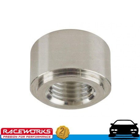 RACEWORKS AN3 3AN Female ORB Stainless Steel Weld On Fuel Oil E85 Diesel