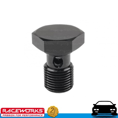 RACEWORKS Aluminium Banjo Bolt 7/16" x 20 (23mm) Fuel Oil E85 Diesel