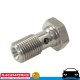 RACEWORKS Stainless Steel Banjo Bolt 3/8"-24 (20mm) Fuel Oil E85 Diesel