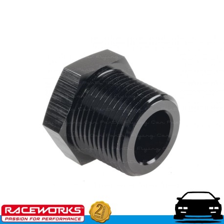 RACEWORKS NPT Reducer Female 1/2" - Male 3/4" Fuel Oil E85 Diesel