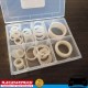 RACEWORKS PTFE Washer Kit 10 of Each Size AN3 3AN to AN16 16AN Fuel Oil E85