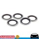 RACEWORKS Dowty Seal Bonded Washer ID 8mm 5 Pack