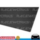 RACEWORKS Carbon Fibre Sheet Board Panel Plate 500mm x 400mm x 1mm