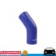 Silicone Intercooler Air Hose 45deg 0.5" (13mm) Blue