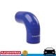 Silicone Intercooler Air Hose 90deg 1" (25mm) Blue