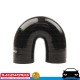 RACEWORKS Silicone Intercooler Air Hose 180deg 3" (76mm) Black