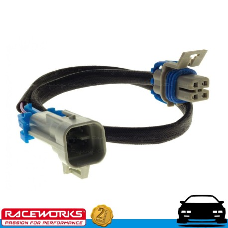 RACEWORKS Oxygen Sensor Loom Extension (EGO-106 Plug) 410mm CPS-060