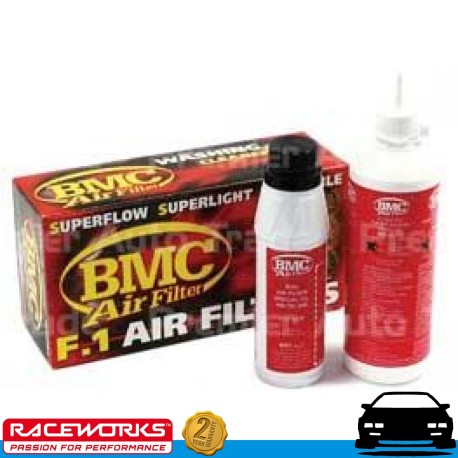 BMC Air Filter Cleaning Kit - Large (WA250-500) 500ml Detergent 250ML Oil