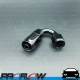 PROFLOW 100 Series 150 Degree Hose End Fitting Black  AN -6 (AN6)