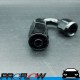 PROFLOW 100 Series 150 Degree Hose End Fitting Black  AN -6 (AN6)