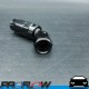 PROFLOW 100 Series 45 Degree Hose End Fitting Black  AN -4 (AN4)