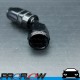 PROFLOW 100 Series 45 Degree Hose End Fitting Black  AN -6 (AN6)