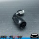 PROFLOW 100 Series 90 Degree Hose End Fitting Black  AN -6 (AN6)