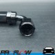 PROFLOW 100 Series 90 Degree Hose End Fitting Black  AN -8 (AN8)