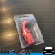 PROFLOW 100 Series 90 Degree Hose End Fitting Blue/Red  AN -8 (AN8)