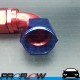 PROFLOW 100 Series 90 Degree Hose End Fitting Blue/Red  AN -20 (AN20)