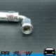 PROFLOW 100 Series 90 Degree Hose End Fitting Polished  AN -4 (AN4)