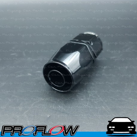 PROFLOW 100 Series Straight Hose End Fitting Black  AN -10 (AN10)