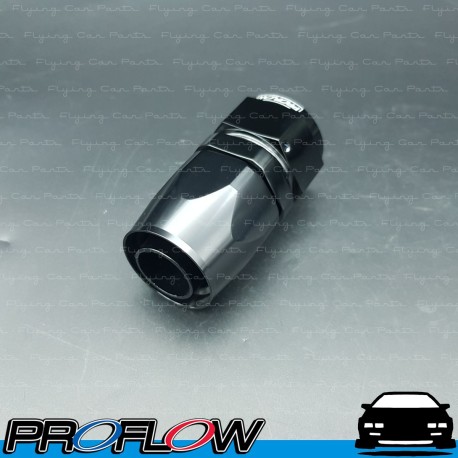 PROFLOW 100 Series Straight Hose End Fitting Black  AN -16 (AN16)