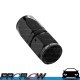 PROFLOW 100 Series Straight Hose End Fitting Black  AN -20 (AN20)