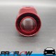 PROFLOW 100 Series Straight Hose End Fitting Blue/Red  AN -16 (AN16)