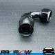 PROFLOW 200 Series 120 Degree Hose End Fitting Black For PTFE  AN -12 (AN12)