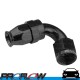 PROFLOW 200 Series 150 Degree Hose End Fitting Black For PTFE  AN -10 (AN10)