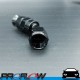 PROFLOW 200 Series 45 Degree Hose End Fitting Black For PTFE  AN -6 (AN6)