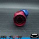 PROFLOW 200 Series 45 Degree Hose End Fitting Blue/Red For PTFE AN -12 (AN12)