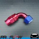 PROFLOW 200 Series 90 Degree Hose End Fitting Blue/Red For PTFE  AN -12 (AN12)