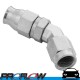 PROFLOW 200 Series Stainless 45 Degree Hose End Fitting For PTFE AN -3 (AN3)