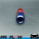 PROFLOW 200 Series Straight Hose End Fitting Blue/Red For PTFE AN -3 (AN3)