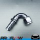 PROFLOW 400 Series 120 Degree Hose End Fitting Black Push On  AN -10 (AN10)