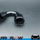 PROFLOW 400 Series 150 Degree Hose End Fitting Black Push On  AN -10 (AN10)