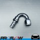 PROFLOW 400 Series 150 Degree Hose End Fitting Black Push On  AN -10 (AN10)