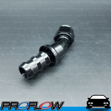 PROFLOW 400 Series 30 Degree Hose End Fitting Black Push On  AN -10 (AN10)