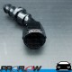 PROFLOW 400 Series 45 Degree Hose End Fitting Black Push On  AN -10 (AN10)