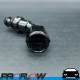 PROFLOW 400 Series 60 Degree Hose End Fitting Black Push On  AN -8 (AN8)