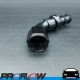 PROFLOW 400 Series 60 Degree Hose End Fitting Black Push On  AN -10 (AN10)