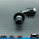 PROFLOW 400 Series 90 Degree Hose End Fitting Black Push On  AN -6 (AN6)